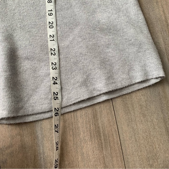 Soft Surroundings Meria snap tunic sweater grey size small - Picture 5 of 6